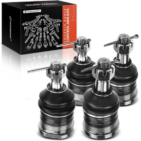 A-Premium Set of 4, Front Upper & Lower Ball Joints Kit, Compatible with Chrysler Town & Country Imperial New Yorker Newport Dodge Dakota D100 Pickup Ram 1500 Van Ramcharger Plymouth Fury Trailduster