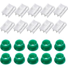 20 PCS Side Sill Skirt Trim Moulding Clips Grommet Replaces# 51711932996, 51718184574 Compatible with BMW E36 E46 E90 E91