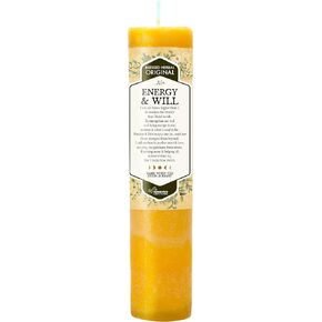 Blessed Herbal Candle Energy and Will