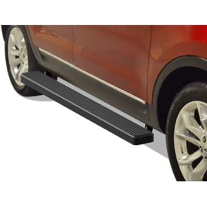 APS Black Running Boards Style Compatible with Ford Explorer 2011-2019 4-Door (Nerf Bars Side Steps Side Bars)
