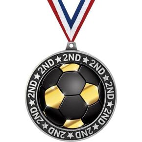 2.75 "جائزة المركز الثاني لكرة القدم Shadow Medal، وسام الكأس الفضي Prime