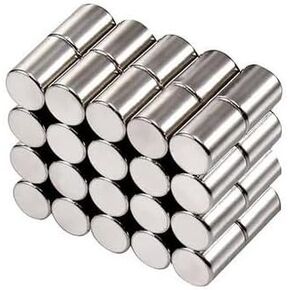 30 Pieces 4 x 10mm Small Fridge Decorative Magnets for Whiteboard Refrigerator Kitchen Crafts Office Magnet