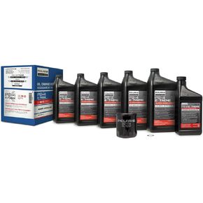 Polaris 2890881 PS-4 0W-50 Extreme Full Synthetic 4-Stroke Oil Change Kit RZR