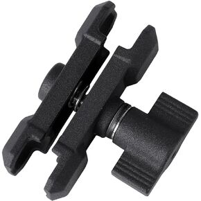 Double Socket Arm (Length 2.4") Connects to 17mm Ball Head Adapter Only, Compatible with 17mm Ball Car Phone Holder and Garmin GPS Mount