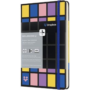 Moleskine Evernote Journal with Smart Stickers, Soft Cover, Pocket (3.5" x 5.5") Ruled/Lined, Kraft Brown (Set of 2)