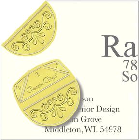 Classic Clips® - Tuscany Gold - Paper Fasteners - Pack of 100