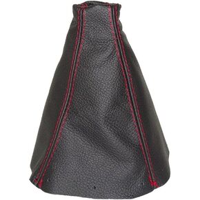 The Tuning-Shop Ltd for Honda S2000 AP2 2004-09 Shift Boot Black Genuine Leather Red Stitching