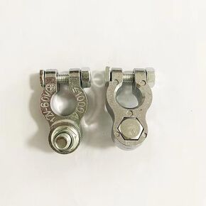 محطات كابلات البطارية السلبية والإيجابية العالمية - موصلات المشابك الطرفية للسيارات - محطة إطلاق سريعة متينة وقابلة للتعديل تنطبق على ملحقات السيارات والشاحنات والمركبات الترفيهية in Kuwait