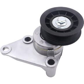 HiSport 38158 Belt Tensioner Pulley Assembly (w/3 Bolt Design) compatible with Chevy Silverado/Tahoe/Trailblazer/Avalanche,GMC Sierra/Yukon,Cadillac Escalade,Buick Rainier,Replaces 38158, 88929140