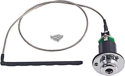 Alnicov Rod Piezo & Endpin Jack Harness for Acoustic Guitar Parts-No Soldering Required in Saudi Arabia