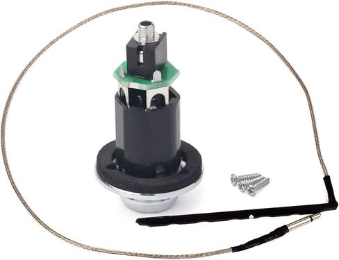 Alnicov Rod Piezo & Endpin Jack Harness for Acoustic Guitar Parts-No Soldering Required in Saudi Arabia