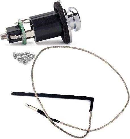 Alnicov Rod Piezo & Endpin Jack Harness for Acoustic Guitar Parts-No Soldering Required in Saudi Arabia