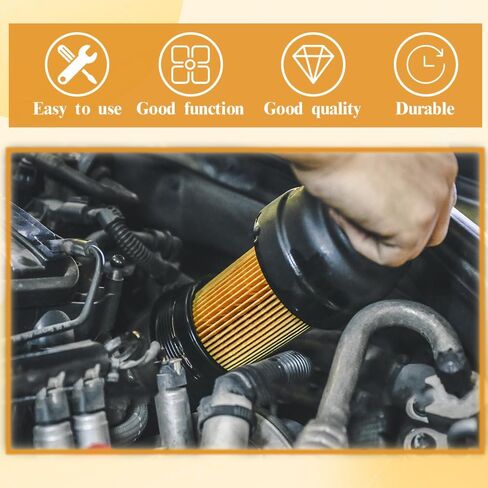 قطعتان من فلتر الزيت، فلاتر زيت بديلة للسيارات، فلتر زيت محرك قطع غيار السيارات متوافق مع 2022-2023 Hyundai Sonata، Kia Sorento 2.5 L، يستبدل # 263502S000، 26350-2R000 in Saudi Arabia