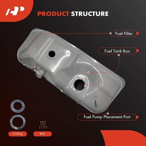 خزان وقود ممتاز مع حلقة قفل وحلقة O متوافقة مع Toyota Pickup 1989-1995، 4WD، استبدال # 7700135973، 77001359A7 in Saudi Arabia