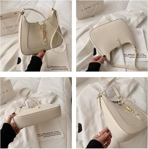 Small Shoulder Bag for Women, Everyday Purse Trendy Hobo bag Crescent Bag Structured Purses Handbags Clutch Underarm Bag in Saudi Arabia