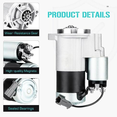 Automotive Starter Fit for Nissan Frontier 1999 2000 2001,for Xterra 2000 2001, 410-48055, 23300-4S100, 23300-4S102 in Saudi Arabia