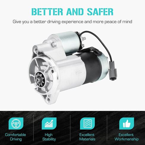 Automotive Starter Fit for Nissan Frontier 1999 2000 2001,for Xterra 2000 2001, 410-48055, 23300-4S100, 23300-4S102 in Saudi Arabia