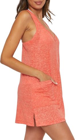 BECCA Date V-Neck Dress, Casual, Beach Cover Ups for Women in Saudi Arabia
