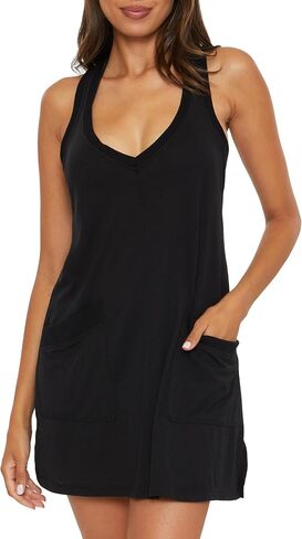BECCA Date V-Neck Dress, Casual, Beach Cover Ups for Women in Saudi Arabia