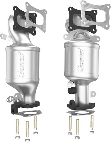 CIRconvert【Superior】Left & Right Catalytic Converter Compatible with 2009-2021 Honda Pilot, 2008-2017 Honda Accord, 2008-2019 Honda Odyssey, 2010-2020 Acura MDX Catalytic Convertor (EPA Compliant) in Kuwait