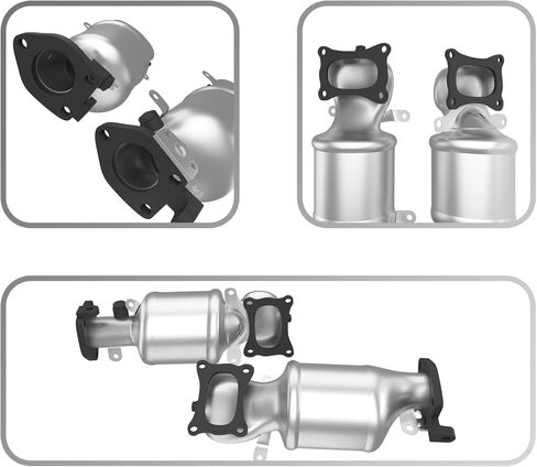 CIRconvert【Superior】Left & Right Catalytic Converter Compatible with 2009-2021 Honda Pilot, 2008-2017 Honda Accord, 2008-2019 Honda Odyssey, 2010-2020 Acura MDX Catalytic Convertor (EPA Compliant) in Kuwait