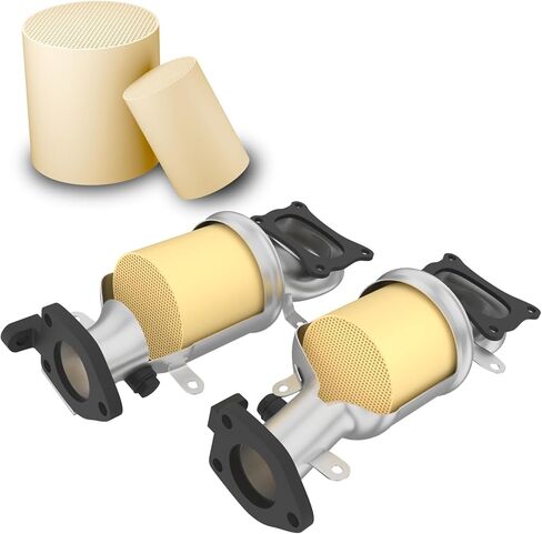 CIRconvert【Superior】Left & Right Catalytic Converter Compatible with 2009-2021 Honda Pilot, 2008-2017 Honda Accord, 2008-2019 Honda Odyssey, 2010-2020 Acura MDX Catalytic Convertor (EPA Compliant) in Kuwait