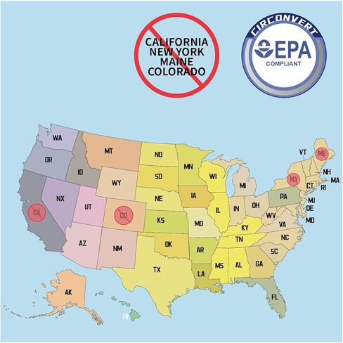 CIRconvert【Superior】Left & Right Catalytic Converter Compatible with 2009-2021 Honda Pilot, 2008-2017 Honda Accord, 2008-2019 Honda Odyssey, 2010-2020 Acura MDX Catalytic Convertor (EPA Compliant) in Kuwait