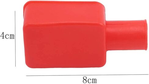 Black and Red Battery Terminal Insulator Covers Cap，Positive Negative Protector,Top Post,Insulating Terminal Cover,Automotive Replacement Accessories Terminals and Ends in Saudi Arabia