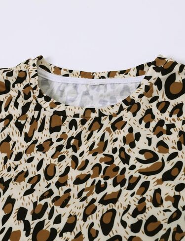 COSLAND Boys' Animal Print T-Shirt Kids Novelty Tee, Small-Large in Kuwait