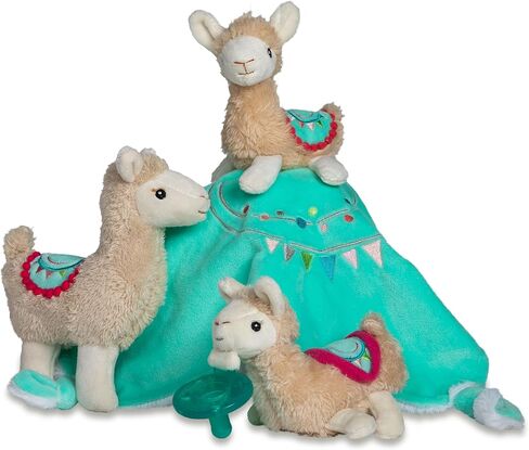 Mary Meyer Baby Gift Set Soft Toys, 3-Piece, Lily Llama in Saudi Arabia