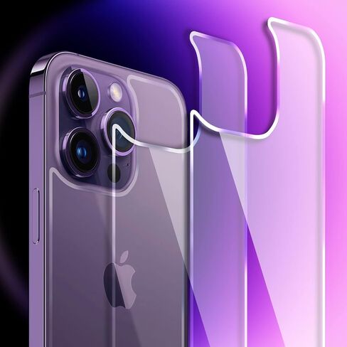 Back Screen Protector for iPhone 14 Pro Max (2-Pack), iPhone 14 Pro Max Back Glass Protector Rear Tempered Glass (6.7 inch) in Saudi Arabia