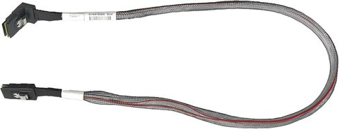 كابل SAS صغير، SFF-8087 إلى SFF-8087 نقل بيانات عالي السرعة بزاوية مستقيمة إلى أمامية لوحدات تحكم SAS/RAID واللوحات الخلفية والخوادم، 2FT in Kuwait