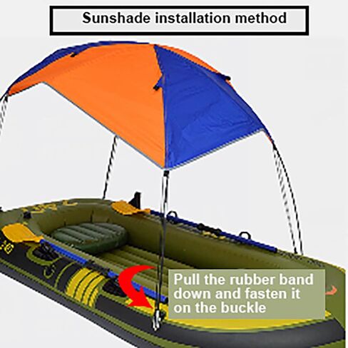 VGEBY Sunshades for Inflatable Boats and Fishing Boats(68351 Shade?4people?) Toldo para Boat Shade Boat Shade Inflatable Boat in Saudi Arabia