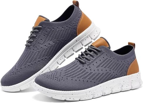 أحذية المشي Alcubieree للرجال كاجوال، أحذية تنس، أحذية رياضية شبكية مريحة وخفيفة الوزن in Kuwait