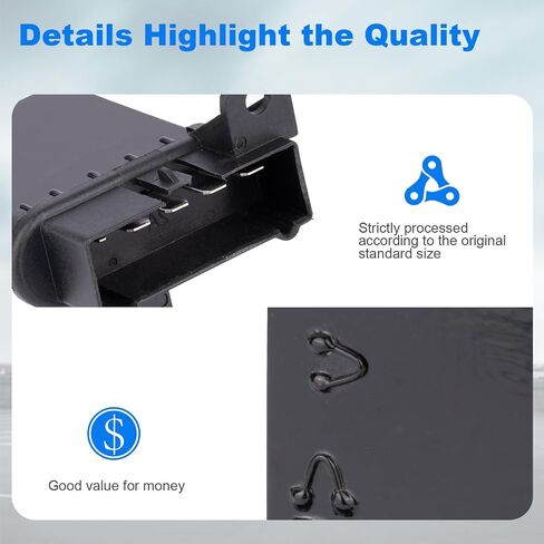 HVAC Blower Motor Resistor Module 5139719AA RU-352 5066552AA 973-025 Replacement for Liberty 2002 2003 2004 2005 2006 2007 Compatible with Wrangler 2002-2006 Blower Resistor in Saudi Arabia