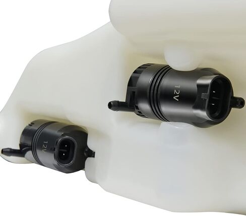 DNA Motoring OEM-WT-GM1288226 خزان سائل لغسالة الزجاج الأمامي على طراز المصنع مع مضخة وغطاء متوافق مع 95-05 Blazer/Envoy/Jimmy/Bravada in Saudi Arabia