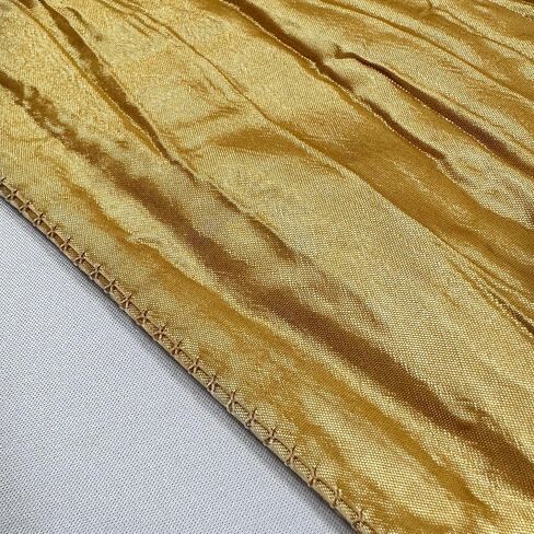 YOUR CHAIR COVERS - Crinkle Taffeta Chair Sashes Blush (Pack of 10), Chair Sashes for Weddings, Events, Hotels and Catering Services in Kuwait