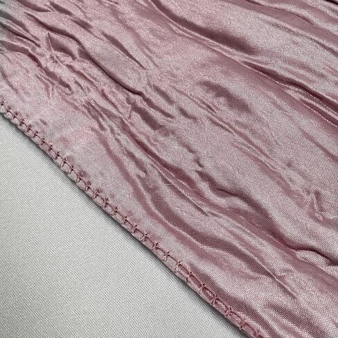 YOUR CHAIR COVERS - Crinkle Taffeta Chair Sashes Blush (Pack of 10), Chair Sashes for Weddings, Events, Hotels and Catering Services in Kuwait