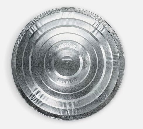 Trash Can Lid, Galvanized Steel Silver for 31 gal Cans in Saudi Arabia
