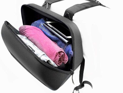 3100 حقيبة سرج سوداء - هيكل حراري خفيف الوزن للغاية - تصميم ديناميكي هوائي - مقاوم للماء والتمزق - شريط عاكس مخيط على أشرطة السرج لمزيد من الأمان in Kuwait