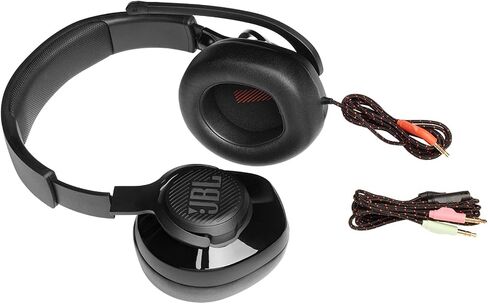 JBL Quantum 200 - سماعات رأس سلكية للألعاب - أسود (متجددة) in Saudi Arabia