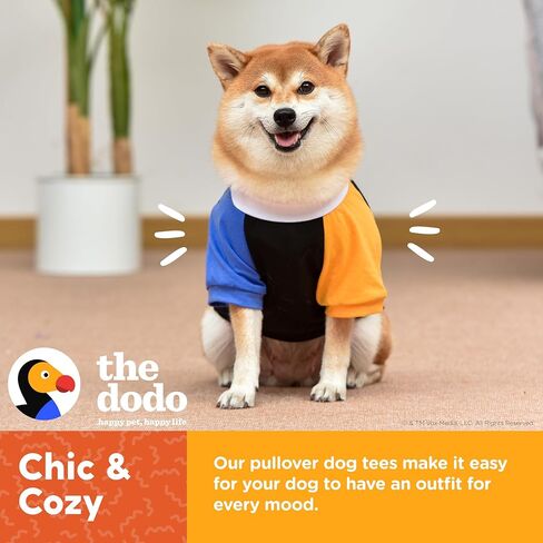 تي شيرت Dodo Happy Pet Happy Life Dog، لون أسود؛ حجم كبير؛ الملابس اليومية للكلاب، تي شيرت لطيف للكلاب، ملابس لطيفة للكلاب، مجموعة الدودو للكلاب in Kuwait