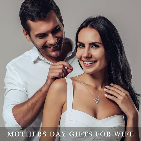 Iefil Jewelry Gifts for Women - 925 Sterling Silver Butterfly Birthstone Necklaces for Women Mothers Day Birthday Gifts for Mom Daughter Anniversary Christmas Gifts for Wife Girlfriend in Saudi Arabia