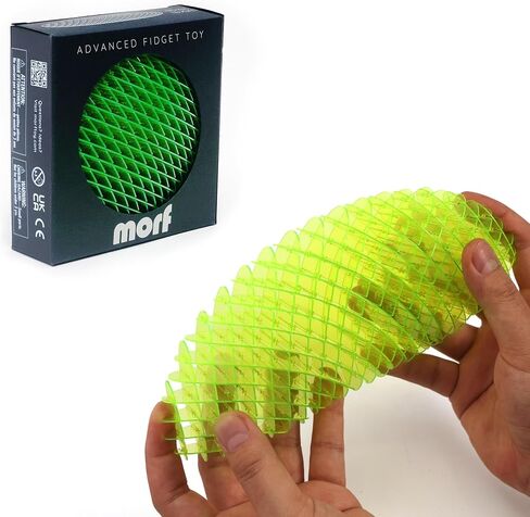 لعبة Morf Fidget Worm - ألعاب مكتبية للبالغين - لعبة Morf Fidget Fidget الهادئة - ألعاب حسية - لعبة Morf Fidget الممتعة والتفاعلية للأطفال - ألعاب Morf Figgy التي تنتظر الحصول على براءة اختراع في الولايات المتحدة الأمريكية - كبيرة - 20 × 20 in Kuwait