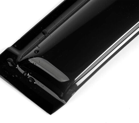 ASL 194536 4pcs in-Channel Style Compatible with 2014-2018 Silverado Sierra 1500 2500HD 3500HD Crew Cab Sun Rain Wind Deflector Guard Window Visors in Kuwait