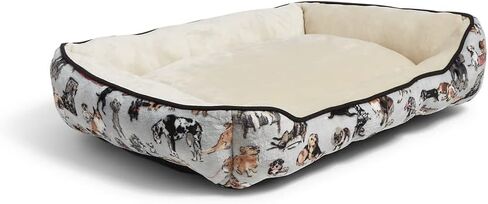 Vera Bradley Women's Fleece Plush Pet Bed, Best in Show, Large - Extra Large in Saudi Arabia