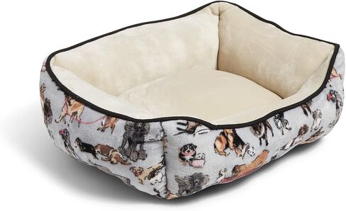 Vera Bradley Women's Fleece Plush Pet Bed, Best in Show, Large - Extra Large in Saudi Arabia