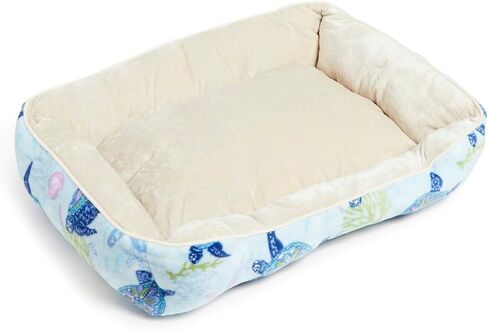 Vera Bradley Women's Fleece Plush Pet Bed, Best in Show, Large - Extra Large in Saudi Arabia