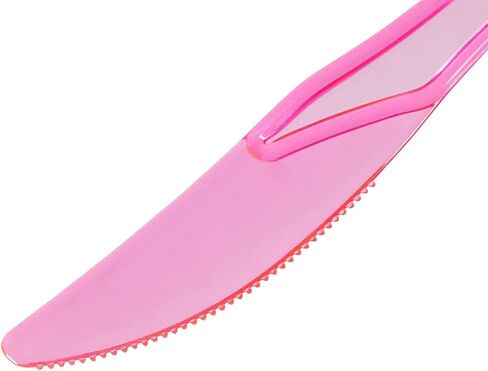 Juvale Rainbow Plastic Silverware Set, Neon Forks, Knives, and Spoons (144 Pieces) in Saudi Arabia