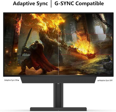 INNOCN 27A1S 27" OLED QHD Gaming Monitor 240Hz 0.03ms HDMI DP USB Type C Connectivity, Built-in Stereo Speakers, Height Adjustable Stand, Black in Saudi Arabia